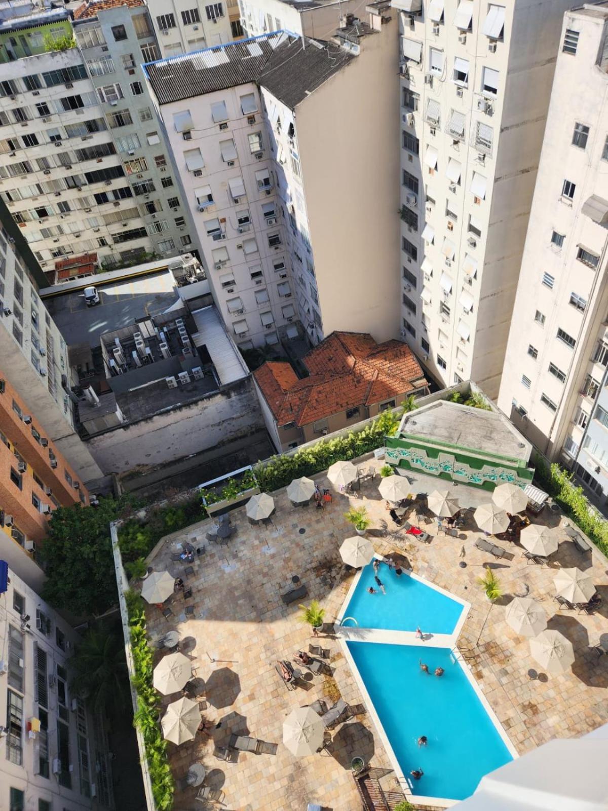 Flat - Localizacao Em Copacabana Com Vista O Cristo E Estacionamento Apartamento Río de Janeiro