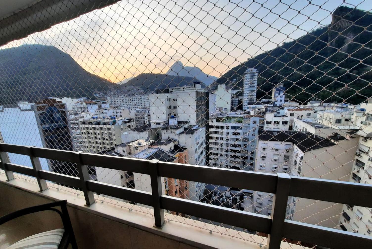 Appartement Flat - Localizacao Em Copacabana Com Vista O Cristo E Estacionamento